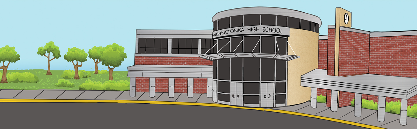Illustration of Minnetonka High School